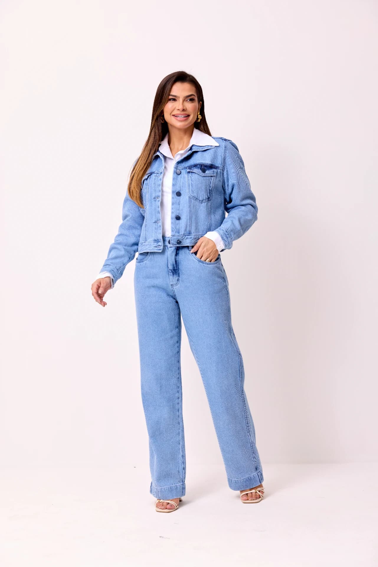 CALÇA WIDE LEG COMFY